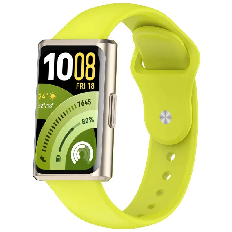 Original Silicone Strap For Huawei Band 11 Pro Fashion Comfortable Bracelet For Huawei Band 11 Smart Watch Replaceable Accessory