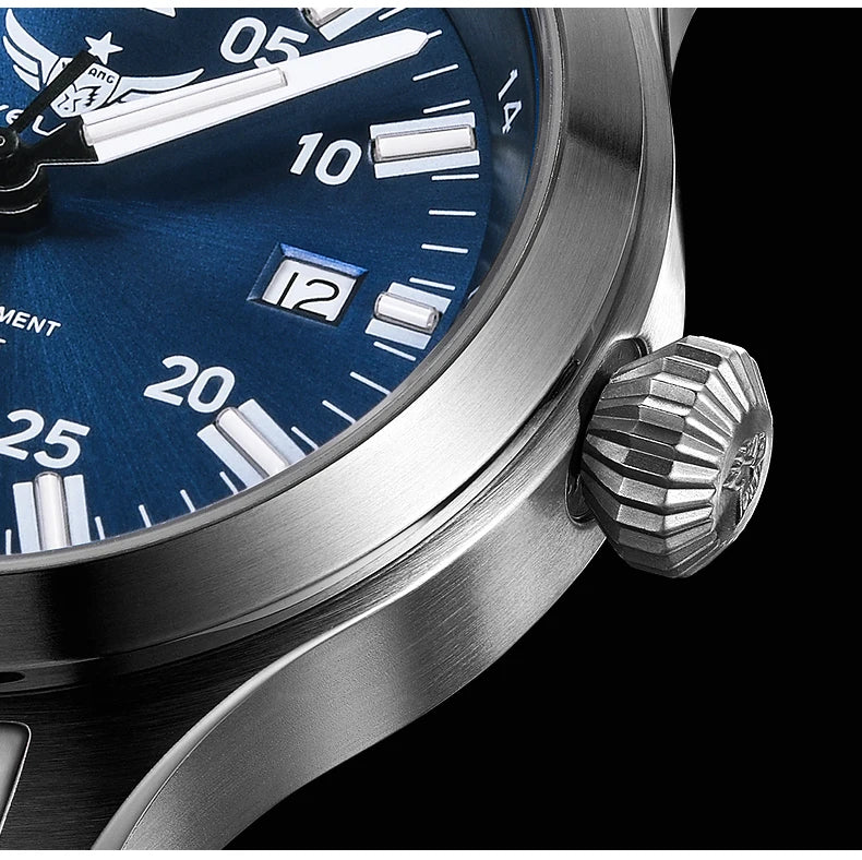 YELANG V1021S Men Quartz Watch 42mm Swiss Ronda  Movement 10-year battery life T100 Luminous 100m Waterproof Men's Diving Watch