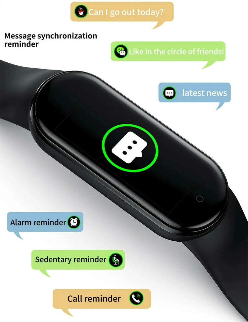 Lenovo Smart Watch Men Women Smart Band Fitness Tracker Heart Rate Sleep Monitor Step Counter Bluetooth Call Reminder Watch 2026