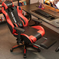 AOLIVIYA Game Chair Ergonomic Bedroom Office Computer Chair Lifting Rotating Armrest with Pedal Student Study Chair