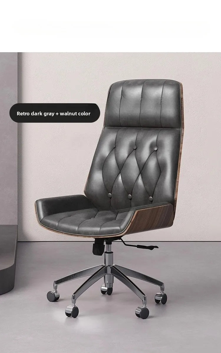 Office, computer chair, retro style office chair. Sitting for a long time without getting tired can make you feel relaxed