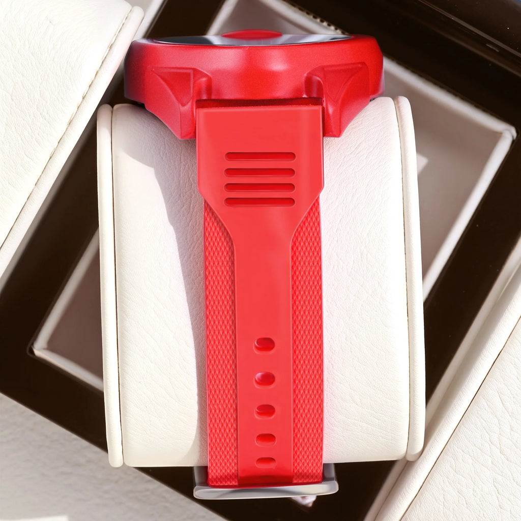 YaLaLuSi Men's Watch: Water-Resistant Quartz Bracelet Watch with Triangular Dial, Mechanical Dial, Gift Watch for Boys