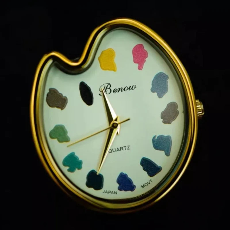 2026 Hot Sale Retro Niche Art sketching board Design Leather Quartz Square Exquisite and Versatile Pointer Watch 29mm