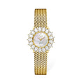 Women Watches for Girls Wrist Quartz Watch Sliver Gold Flower Diamond Orologio Ladies Vintage Wristwatch Stainless Steel Clock