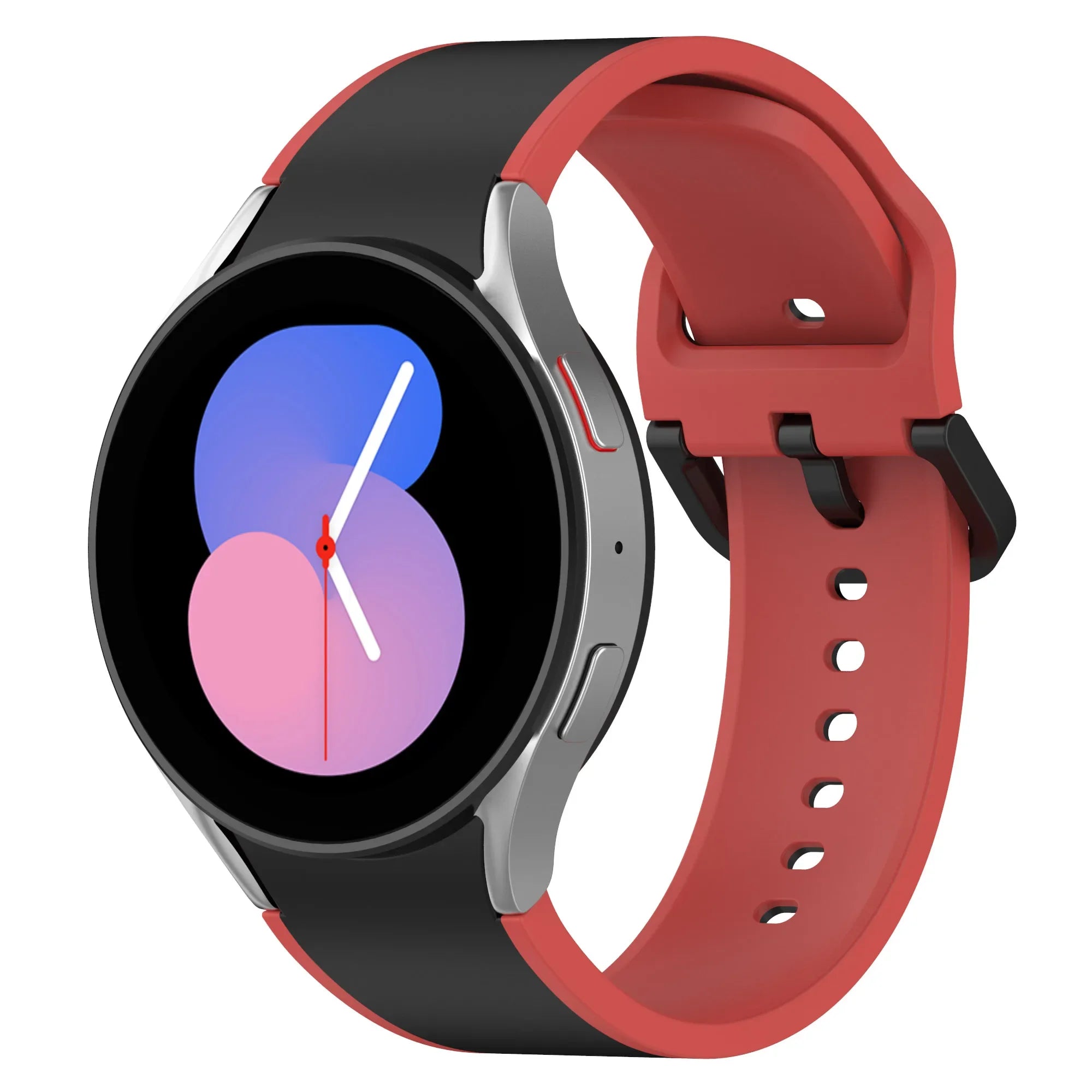 20mm Silicone Strap for Samsung Galaxy Watch 7 6 5 40mm 44mm 5 Pro 45mm Bracelet for Watch 4 6 Classic 46mm 42mm 43mm 47mm Band
