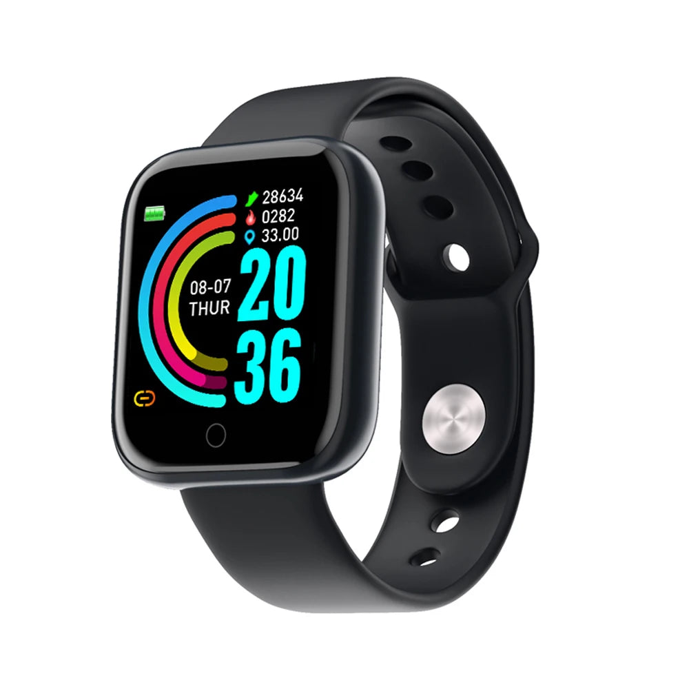 Smart Watches For Women Men Bluetooth Connect Phone Player Music Control Fitness Heart Rate Monitor Sport Bracelet Digital