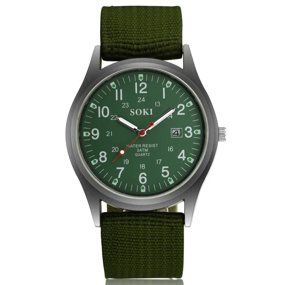 Fashion Men Watches Luxury Brand Fashion Mens Quartz Watch Luminous Hands Male Clock Big Dial Waterproof Man Wristwatch