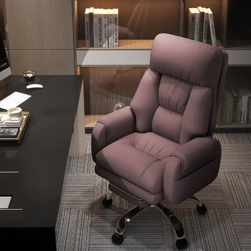 Boss Chair, Home Office Computer Chair, Comfortable for Long-term Sitting, Office Chair, Business Sofa Study, Reclining Chair