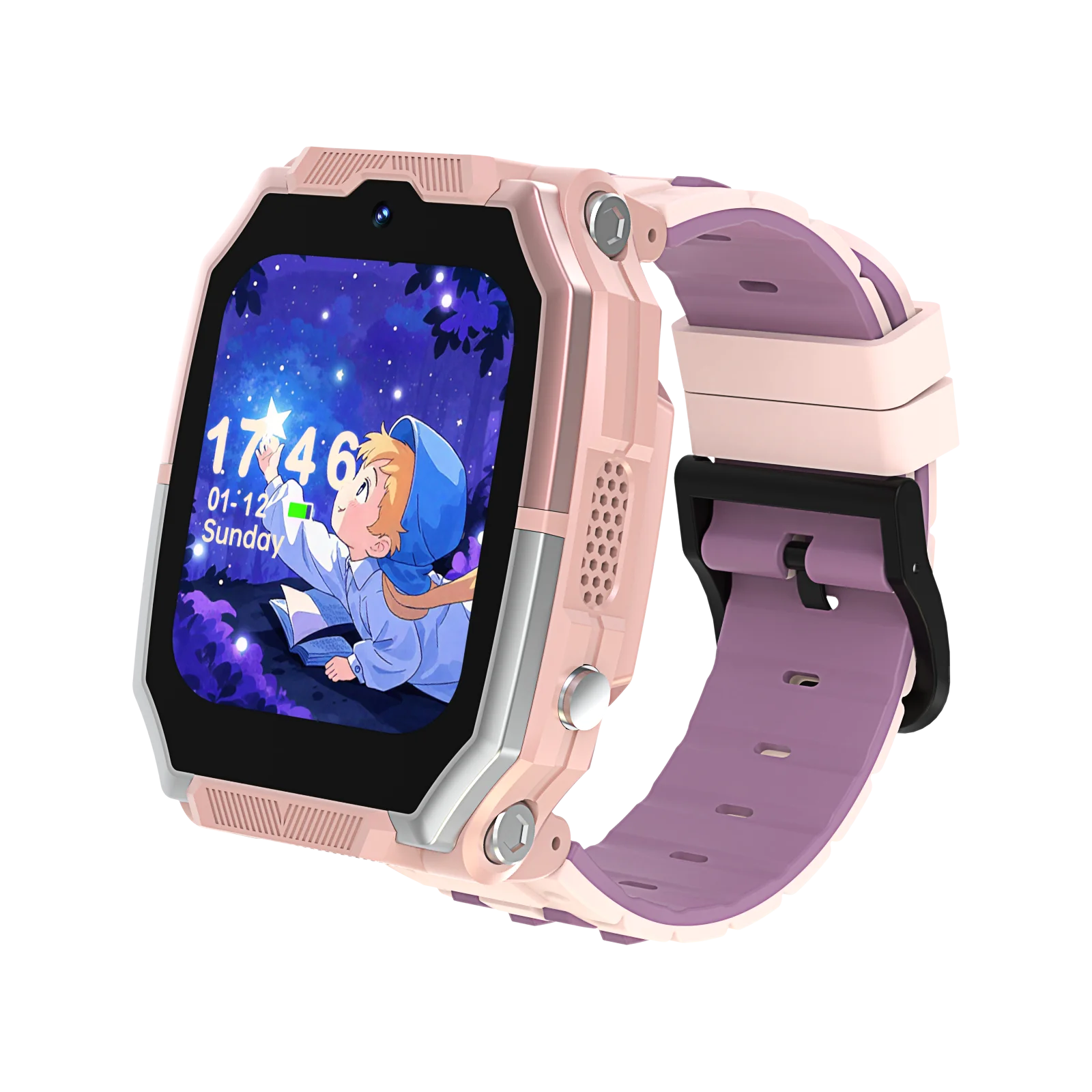 2026 New Kids 4G Sim Card Smart Watch Call SOS GPS Location Child Smart Watch Camera Waterproof For Boys Girls Present