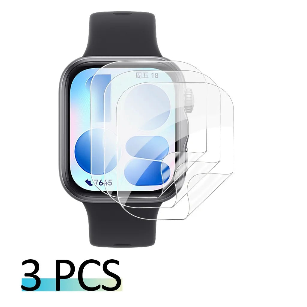 Tempered Glass Film For Huawei Watch fit 5 5 pro Smartwatch Accessories HD Hydraulic Huawei Watch fit 4 4 pro Screen Protector