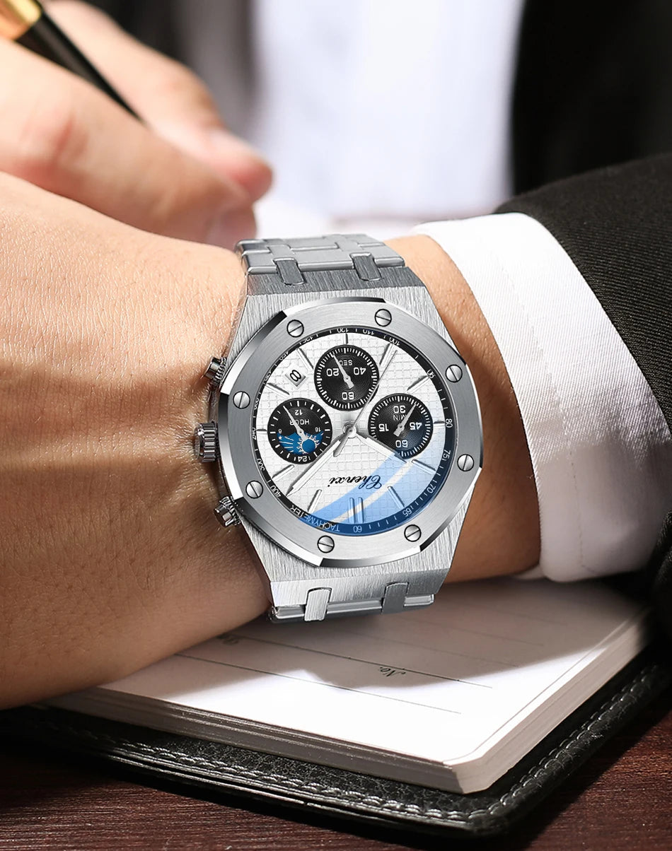 CHENXI  Multifunctional Men's Watches Luxury Brand Calendar Luminous  Waterproof Men Wristwatch High Quality Quartz male Watch
