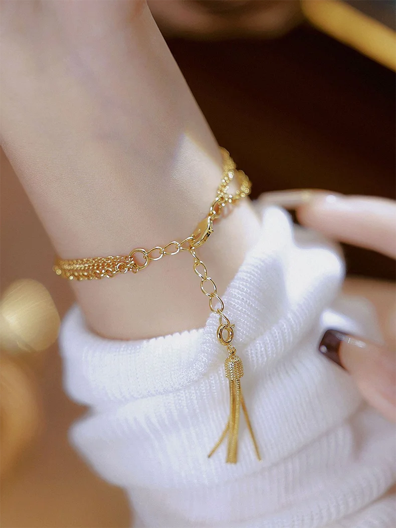 Elegant Ladies' Watch Bracelet Small Silver Wristwatch Simple Retro Square High-End Women's Watch Brand