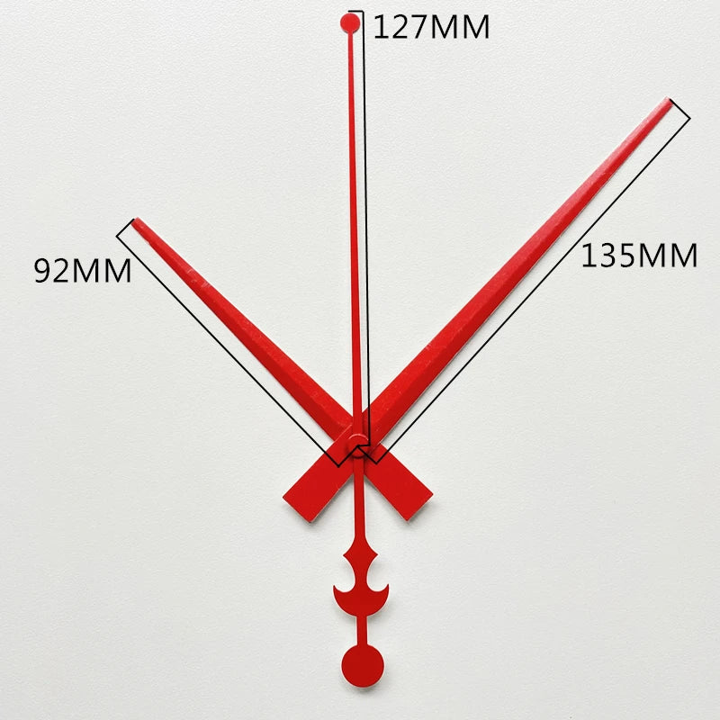 Mute DIY Wall Clock Movement Mechanism with Clock Hands Silent Kit Battery Operated Watch Repair Parts Replacement Set