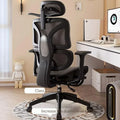 UVR Office Chair Ergonomic Design Armchair Recliner Chair Sedentary Comfort Breathable Mesh Staff Chair Game Athletics Chair