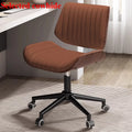 Italian Solid Wood Computer Chair, Light Luxury Office Chair, Desk Chair, Genuine Leather Material, High Quality, Designer Style