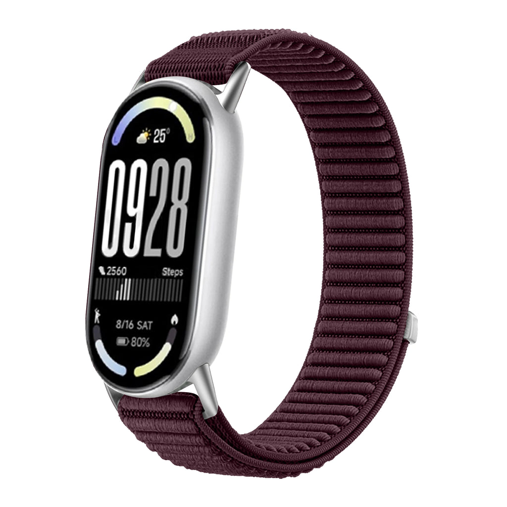 Nylon Breathable Strap for Xiaomi Mi Band 10 9 8 Sports Bracelet Replacement Wristband for Xiaomi Mi Band 10 Watchband Accessory