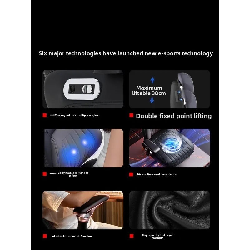 Computer chair, ergonomic boss chair, home esports game, intelligent office chair