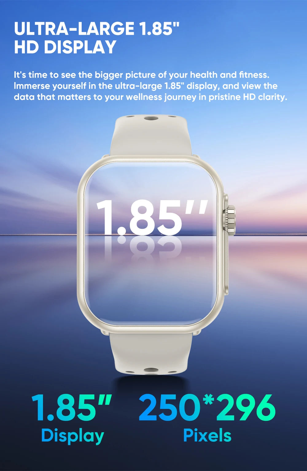 Electronics Smartwatch Fitness Tracker Heart Rate Monitor Waterproof 1000mAh Sport Smart Watches for Man Woman Andoird IOS 2026
