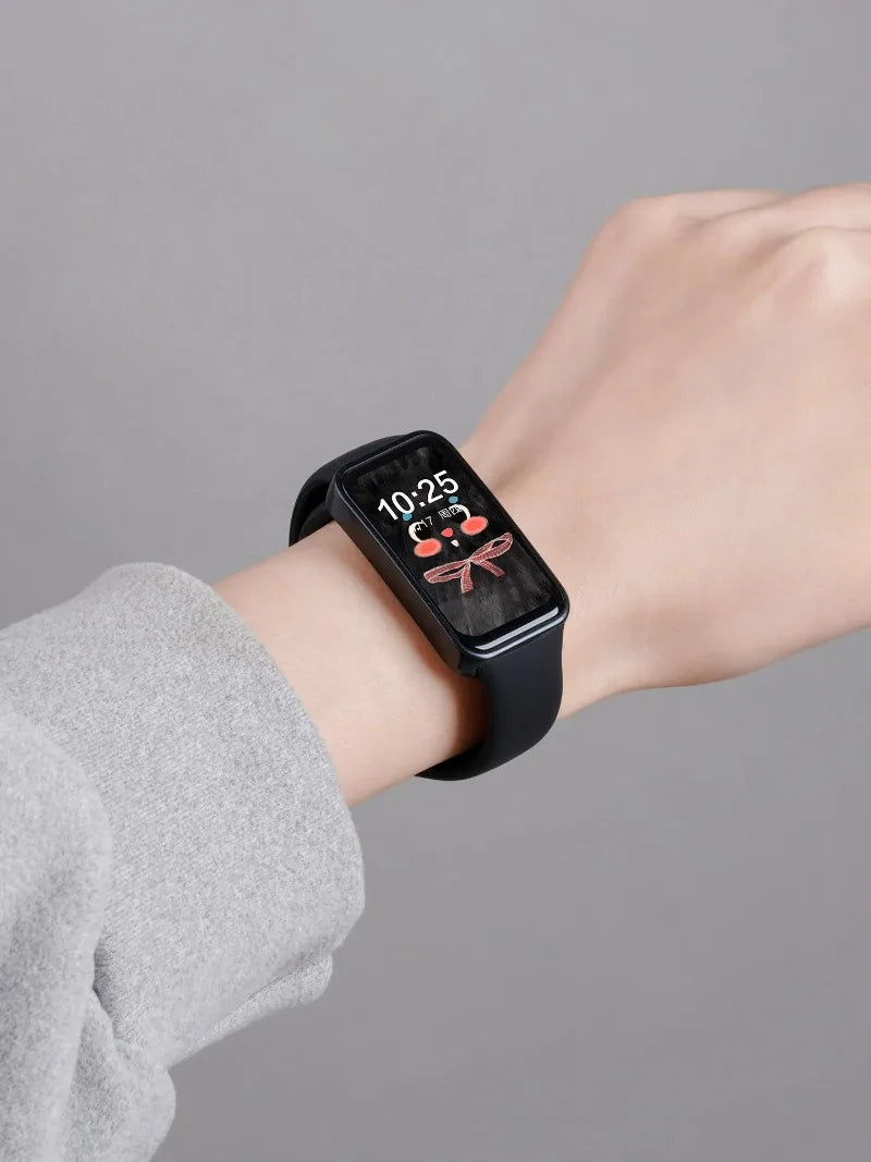 Soft Silicone Strap For Huawei Band 11 Official Sports Comfortable Wristband For Huawei Band 11/11 Pro Smartwatch Belt Accessory