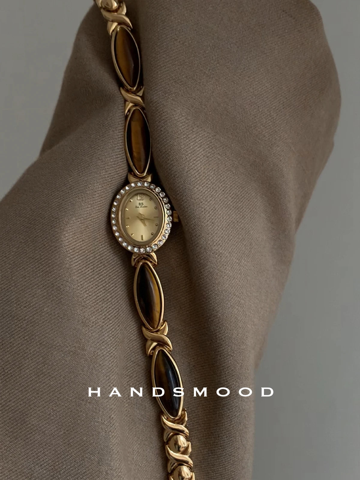 Original luxury women's watch Gold series fashion high-end temperament retro women's watch watch Women's accessories