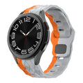 Silicone Strap for Samsung Galaxy Watch 7 6 5 4 40mm 44mm Football Pattern Bracelet Wristband for Watch 6-4 Classic 47mm 46mm