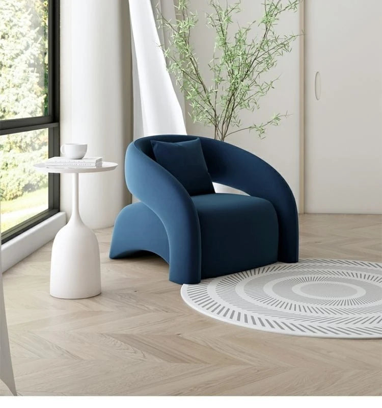 New Sofa, Living Room, Single Person, Light Luxury, High-end Reception, Small Sofa, Beauty Salon, Lazy Leisure Chair Furniture