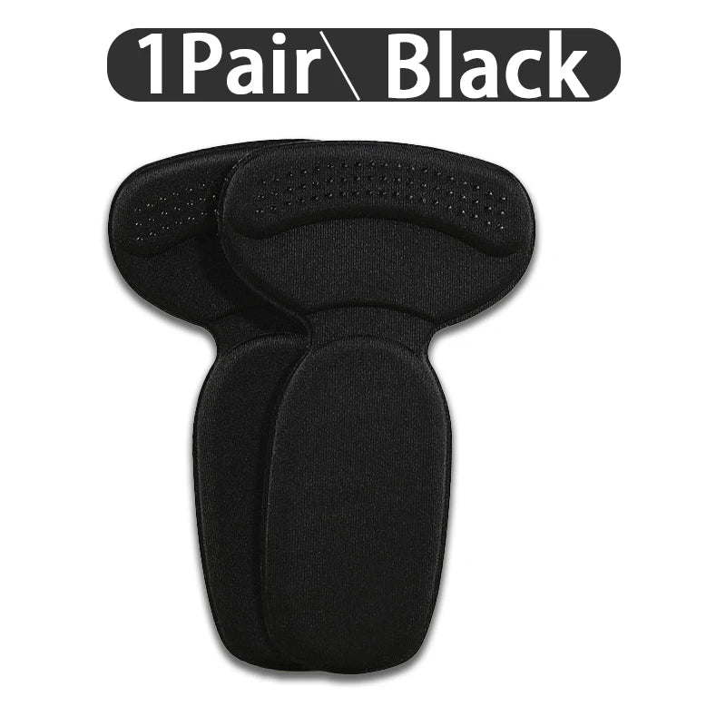 NewT-Shape Foam Heel Stickers Heel Protectors High Heel Insoles Flat Heel Insoles Shoe Adjusters Women's Half Insoles 2pcs/4pcs