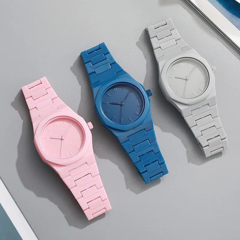 Top Brand Men Calendar Watch Luxury Business Quartz Watch Sports Plastic Watch Students Women Watches Reloj Hombre Dropshipping