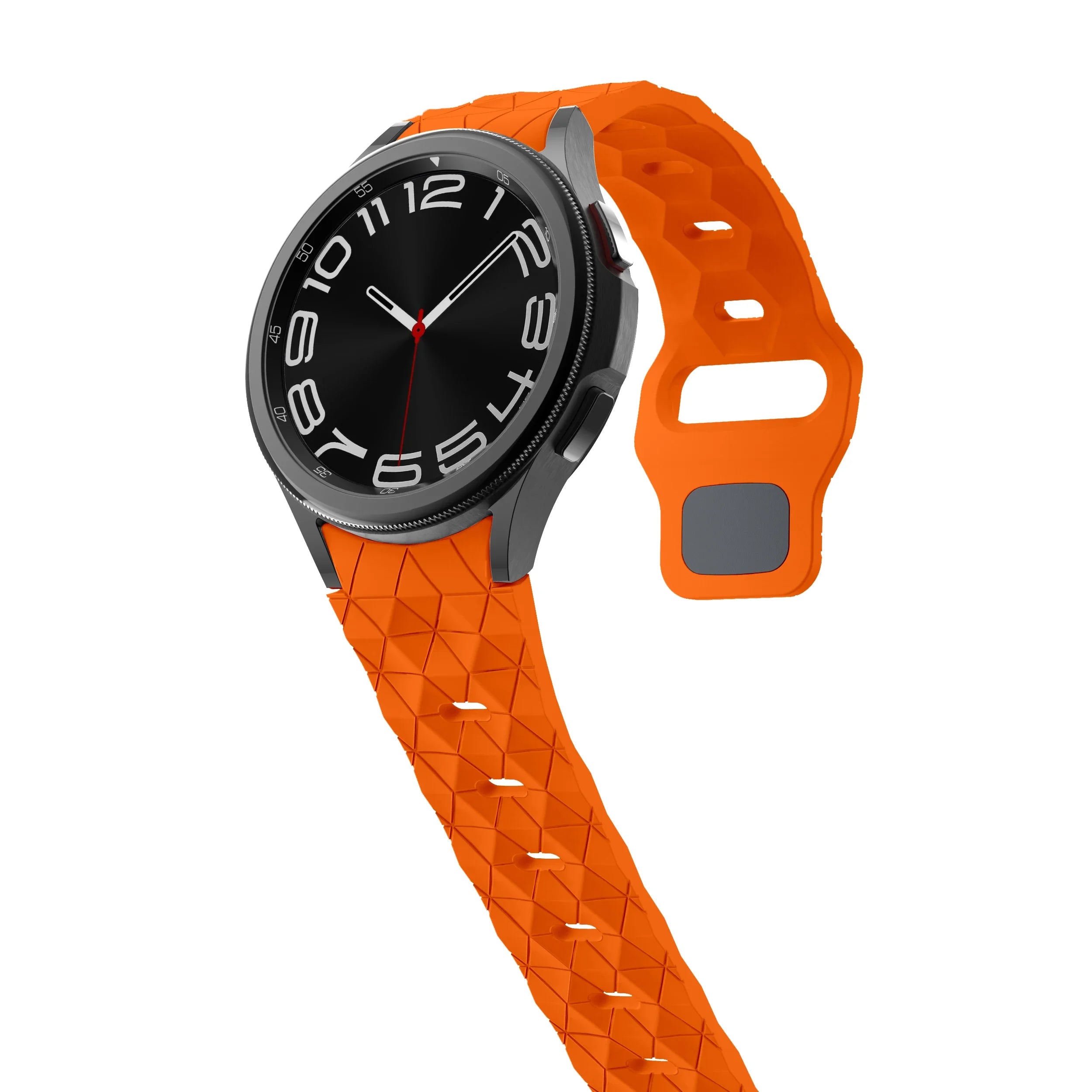 Silicone Strap for Samsung Galaxy Watch 7 6 5 4 40mm 44mm Football Pattern Bracelet Wristband for Watch 6-4 Classic 47mm 46mm