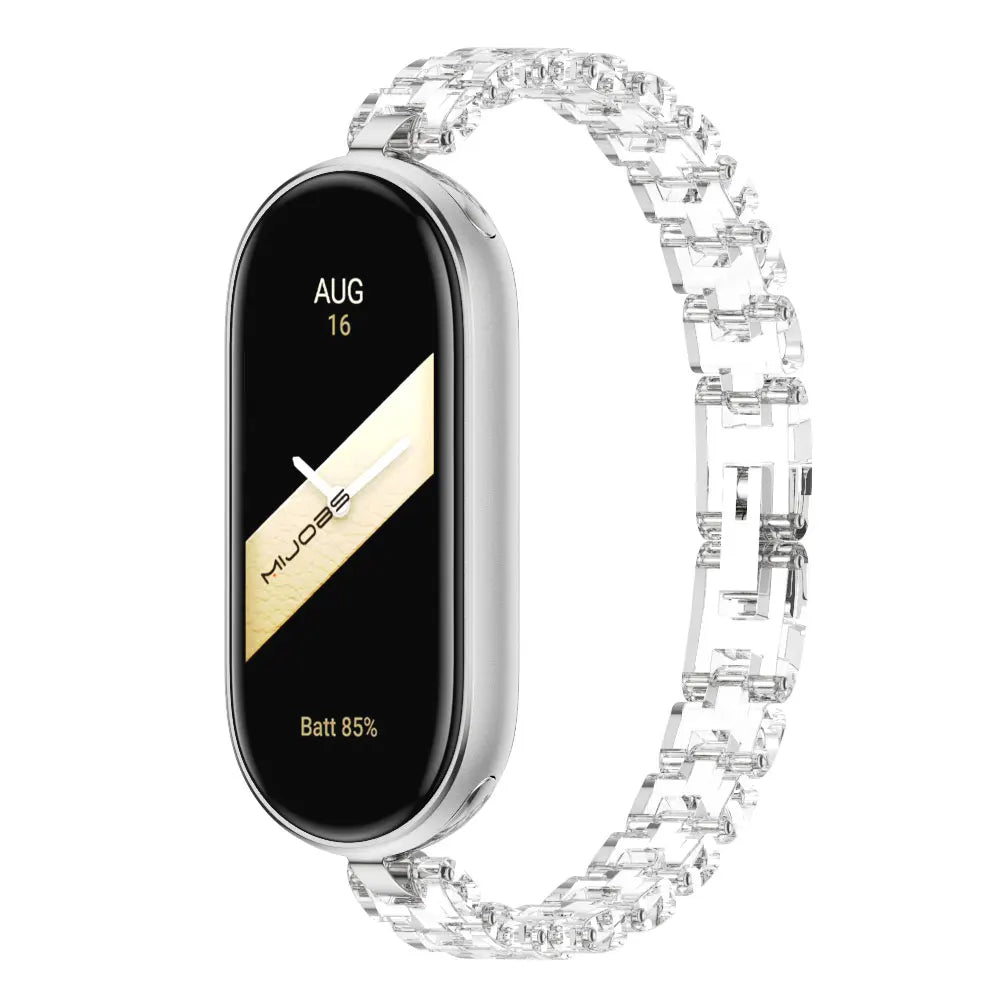 Strap for Mi Band 10 9 8 7 6 5 Watchband for Xiao mi Smart Band 9 Strap for Mi Band 8 Leather Wristband For Mi Band 7 Correa