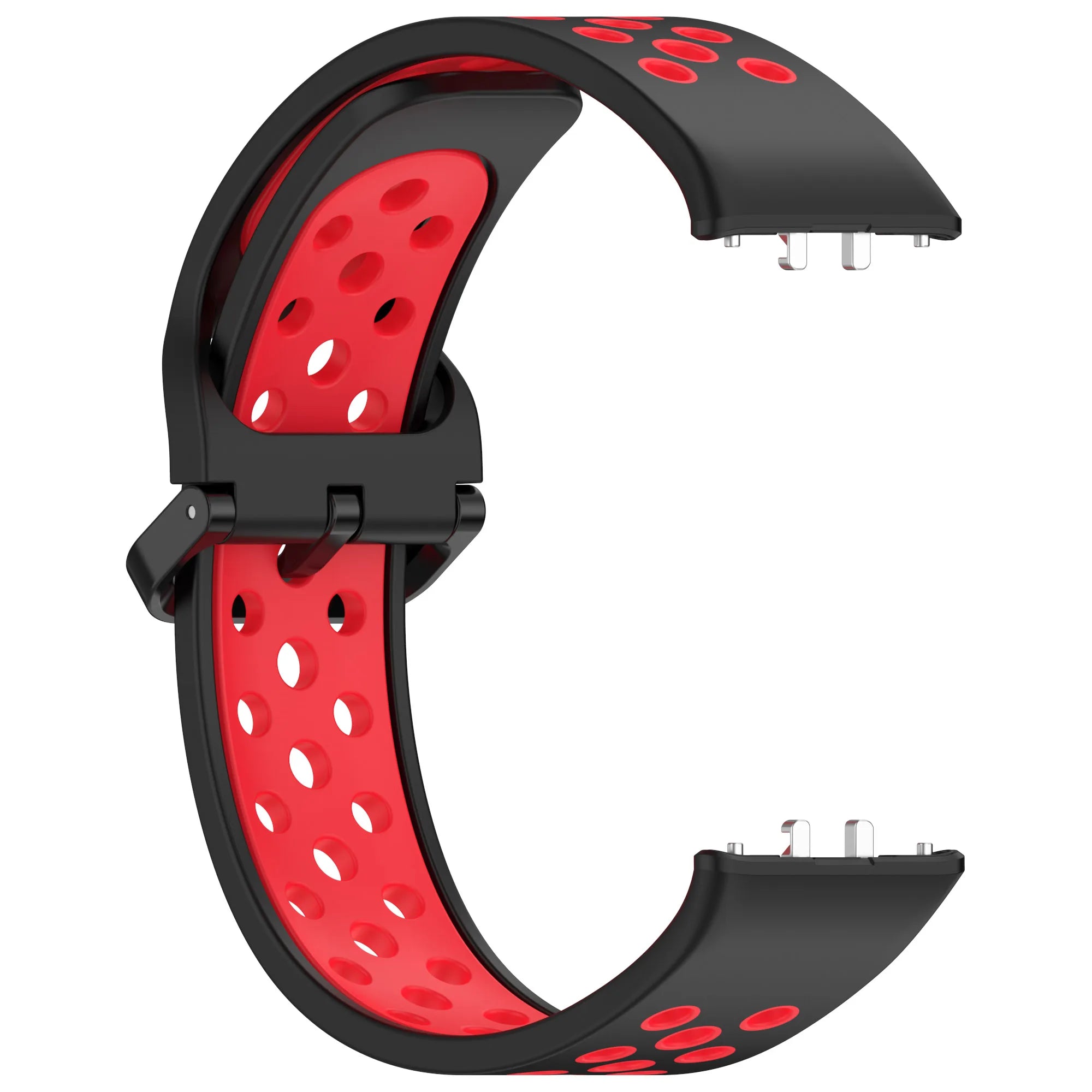 Silicone Strap For Samsung Galaxy Fit 3 Band Bracelet Two-tone Watchband Correa For Samsung Galaxy Fit 3 Replaceable Wristband
