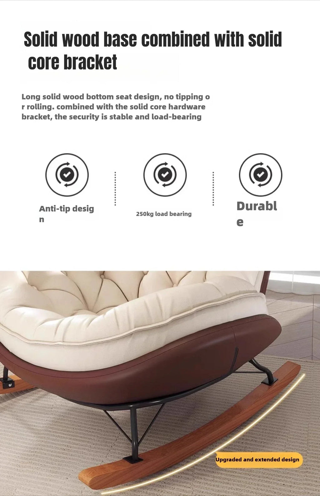 Lazy Sofa, Single Rocking Chair, Lounge Chair, Adult Honeycomb Chair, Balcony, Home Use,internet Celebrity,leisure Rocking Chair