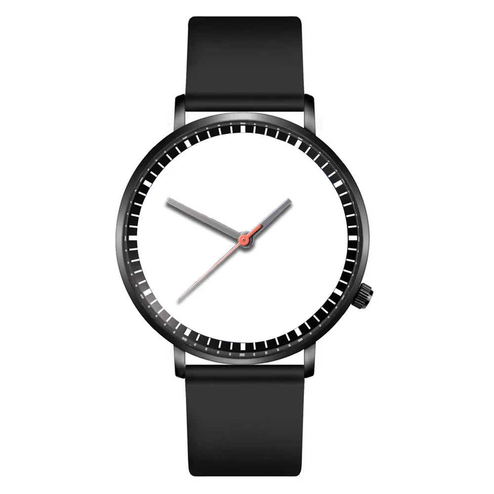 Quartz custom personalized design picture watch women's printed photo watch brand your custom standard silicone watch