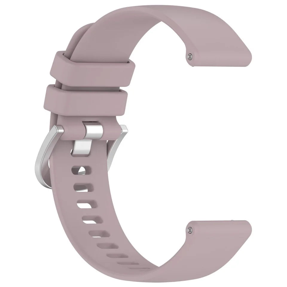 18mm 20mm 22mm Silicone Strap For Garmin Vivoactive 6 5 4 4s Band Watch Venu 4 3 2 2s SQ Forerunner 265 165 Bracelet Wristband