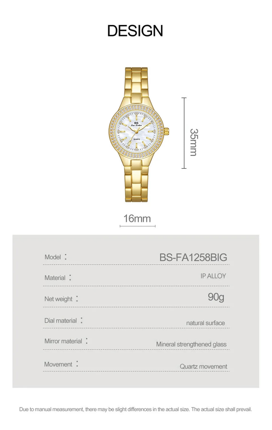 Original Brand Women's Watches Fashion Diamond Quartz Watch Luxury Classic Stainless Steel Bracelet Wristwatch Famale Hot Sale