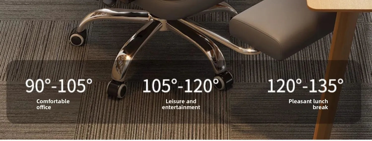Comfortable home office chair that can lie down, computer, desk and chair, rotating ergonomic boss chair