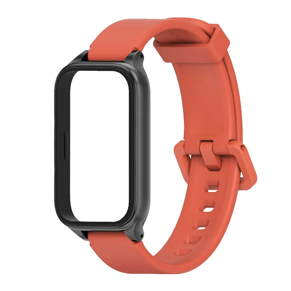 Strap For Mi Band 9 Active Watchband for Mi Band 8 Active 9 Active Silicone Wristband for Mi Band 9 Active Smartband Accessories