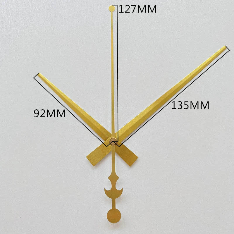 Mute DIY Wall Clock Movement Mechanism with Clock Hands Silent Kit Battery Operated Watch Repair Parts Replacement Set