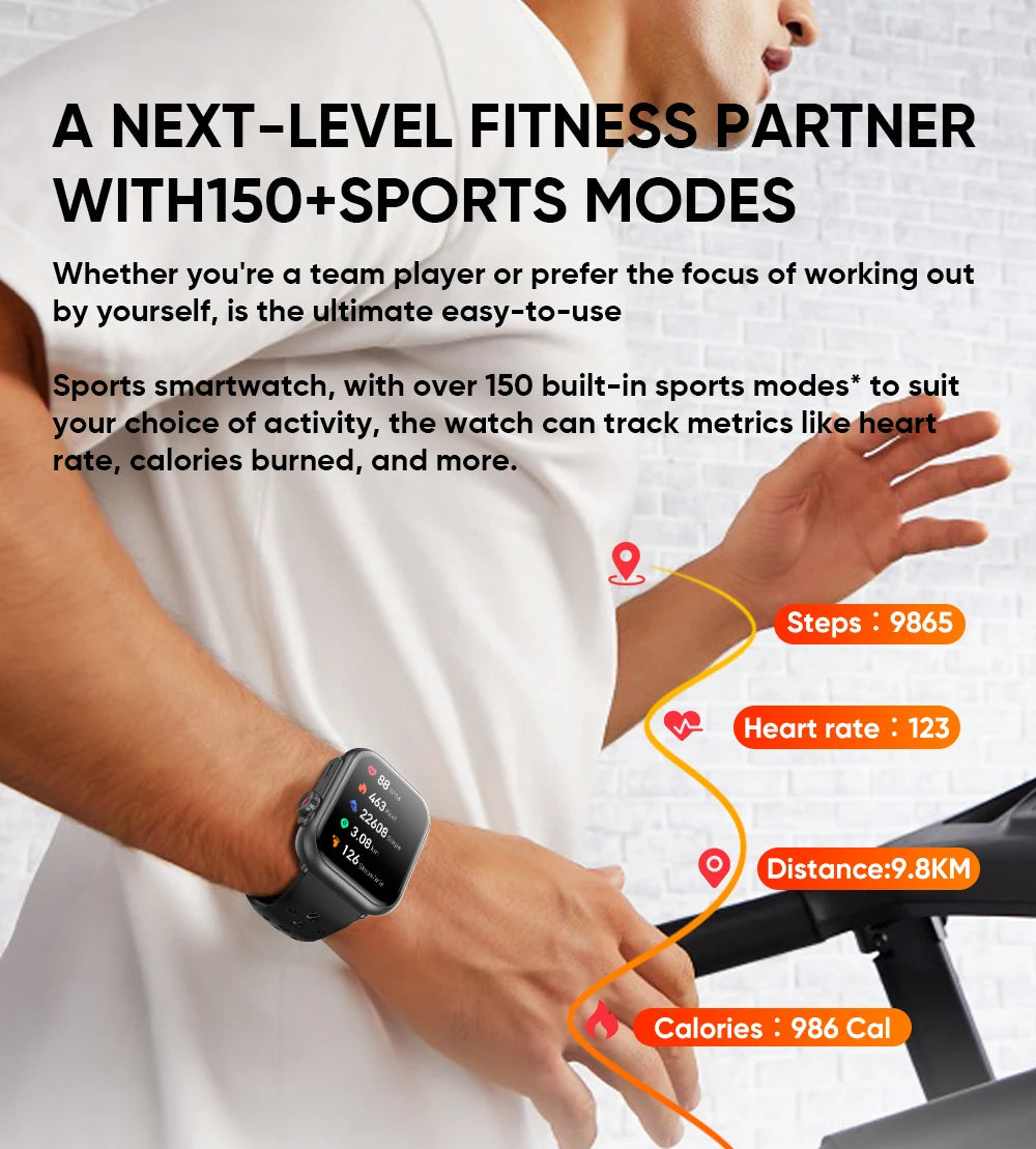Electronics Smartwatch Fitness Tracker Heart Rate Monitor Waterproof 1000mAh Sport Smart Watches for Man Woman Andoird IOS 2026