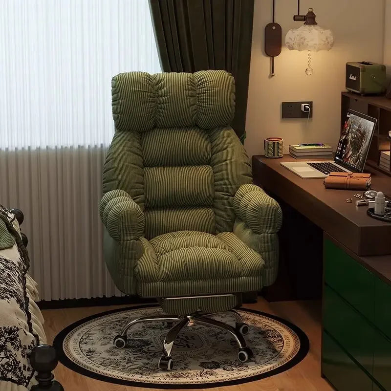 Luxury Lazy, Computer Chair, Home, Comfortable, Sedentary, Sofa Chair, Bedroom, Desk, Reclining, Leisure, Backrest Office Chair