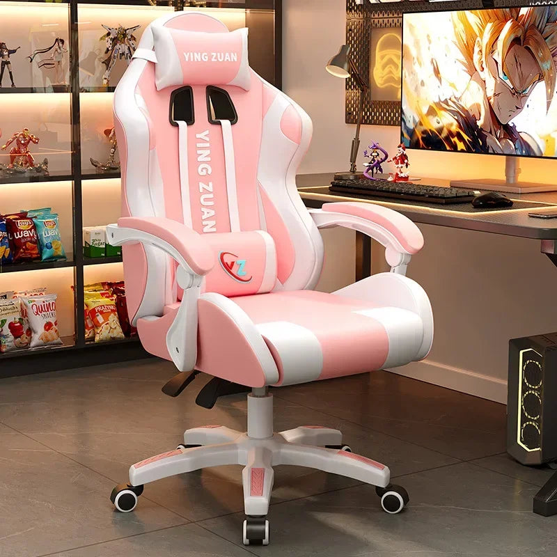 AOLIVIYA Casual Ergonomic Reclining Gaming Computer Chair For Home Office Dormitory Study Room College Students Men A413759
