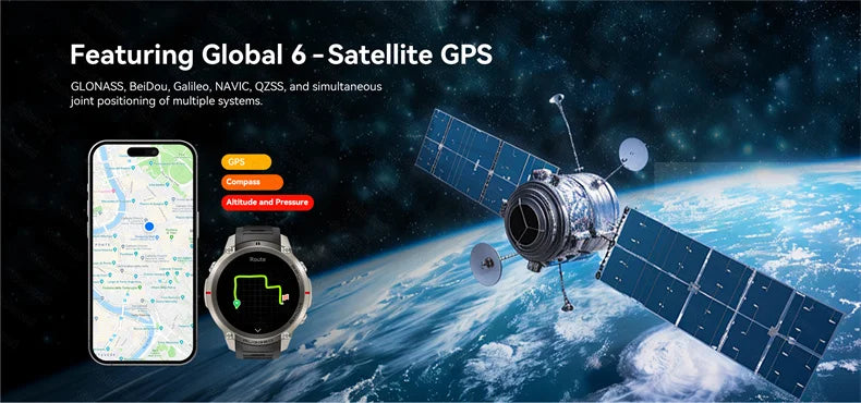 GPS Smart Watch with offline map Swimming Waterproof Sports Tracking Watch Heart Rate Blood Oxygen Sleep GPS positioning Watches