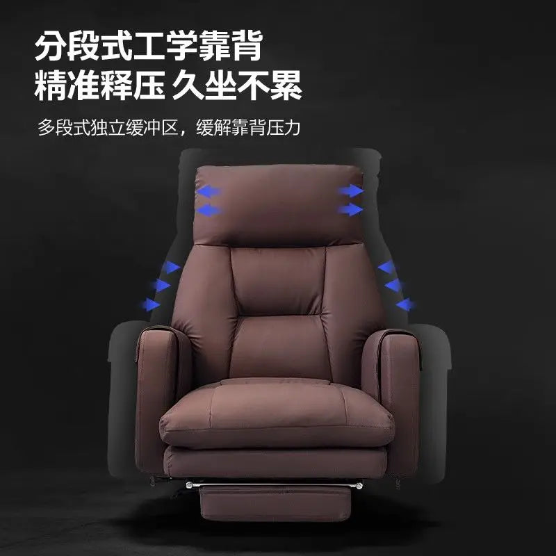 Boss Chair, Home Office Computer Chair, Comfortable for Long-term Sitting, Office Chair, Business Sofa Study, Reclining Chair