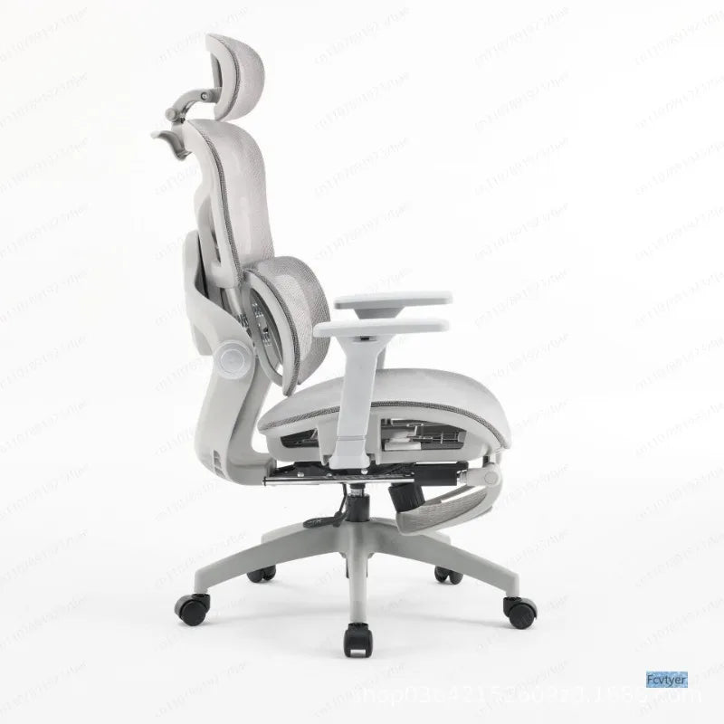 Ergonomic chair, sedentary and reclining, office swivel chair