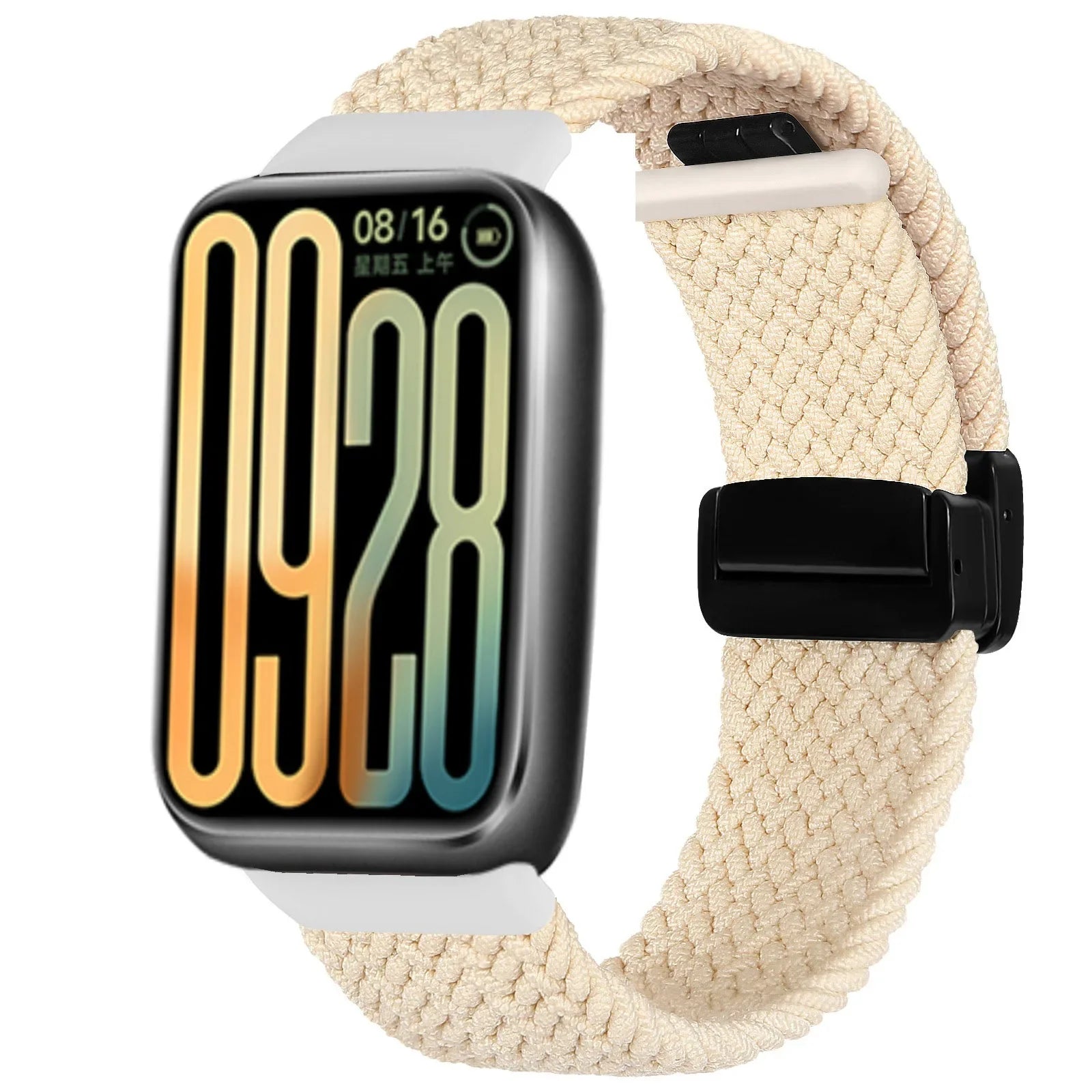 Nylon Strap for Xiaomi Mi Band 9 Pro/Mi Band 8 Pro Breathable Braided Bracelet for Redmi Watch 6/5/4 Sport Watchband Accessories