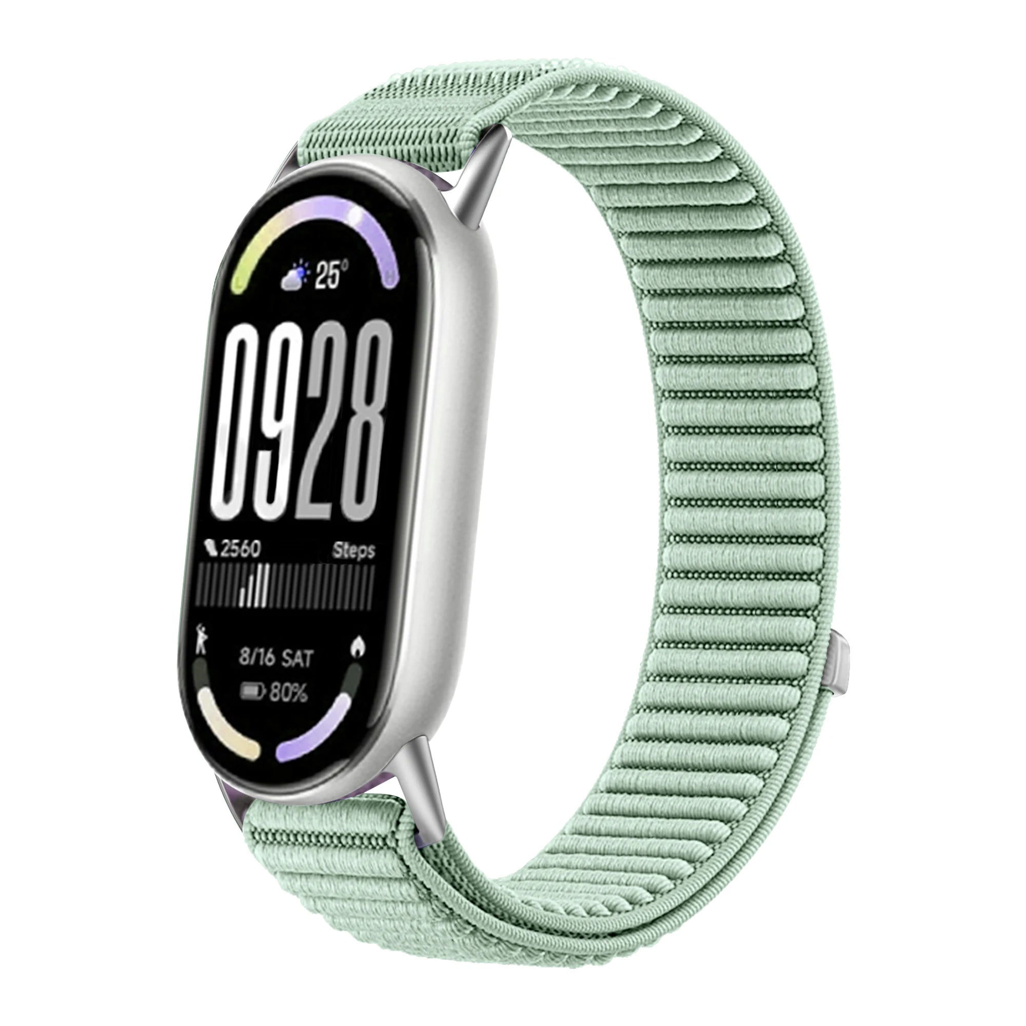 Nylon Breathable Strap for Xiaomi Mi Band 10 9 8 Sports Bracelet Replacement Wristband for Xiaomi Mi Band 10 Watchband Accessory