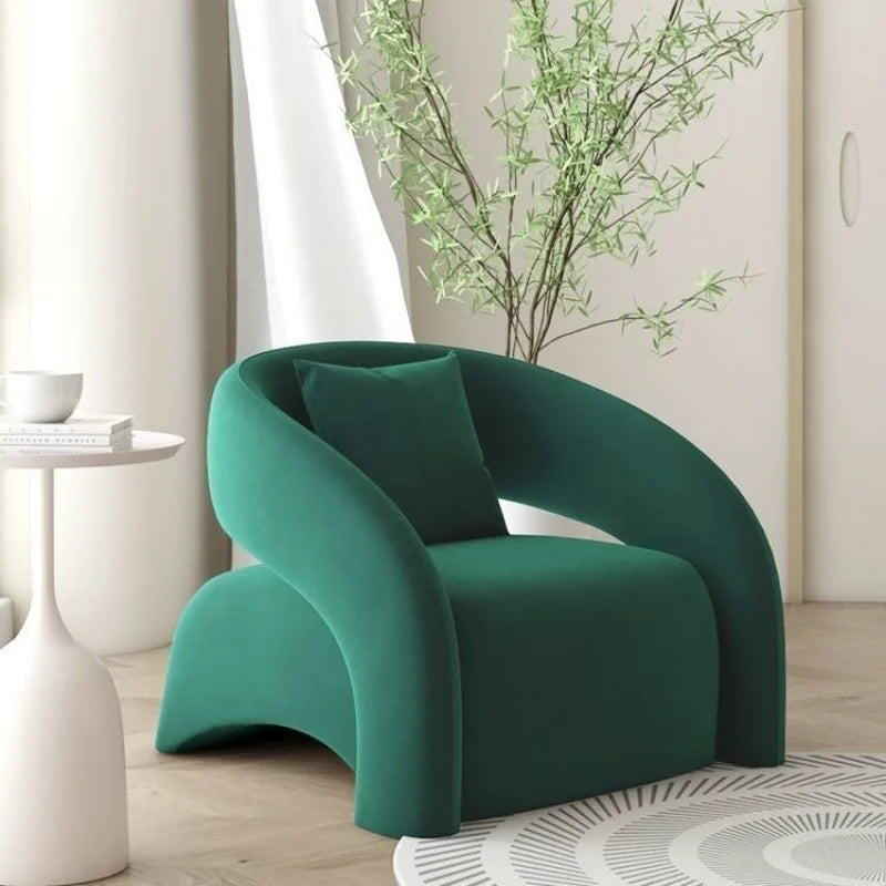 New Sofa, Living Room, Single Person, Light Luxury, High-end Reception, Small Sofa, Beauty Salon, Lazy Leisure Chair Furniture