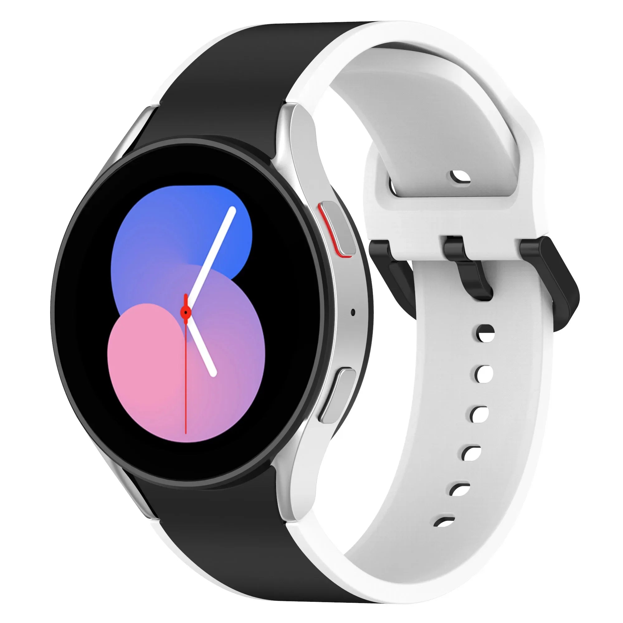 20mm Silicone Strap for Samsung Galaxy Watch 7 6 5 40mm 44mm 5 Pro 45mm Bracelet for Watch 4 6 Classic 46mm 42mm 43mm 47mm Band