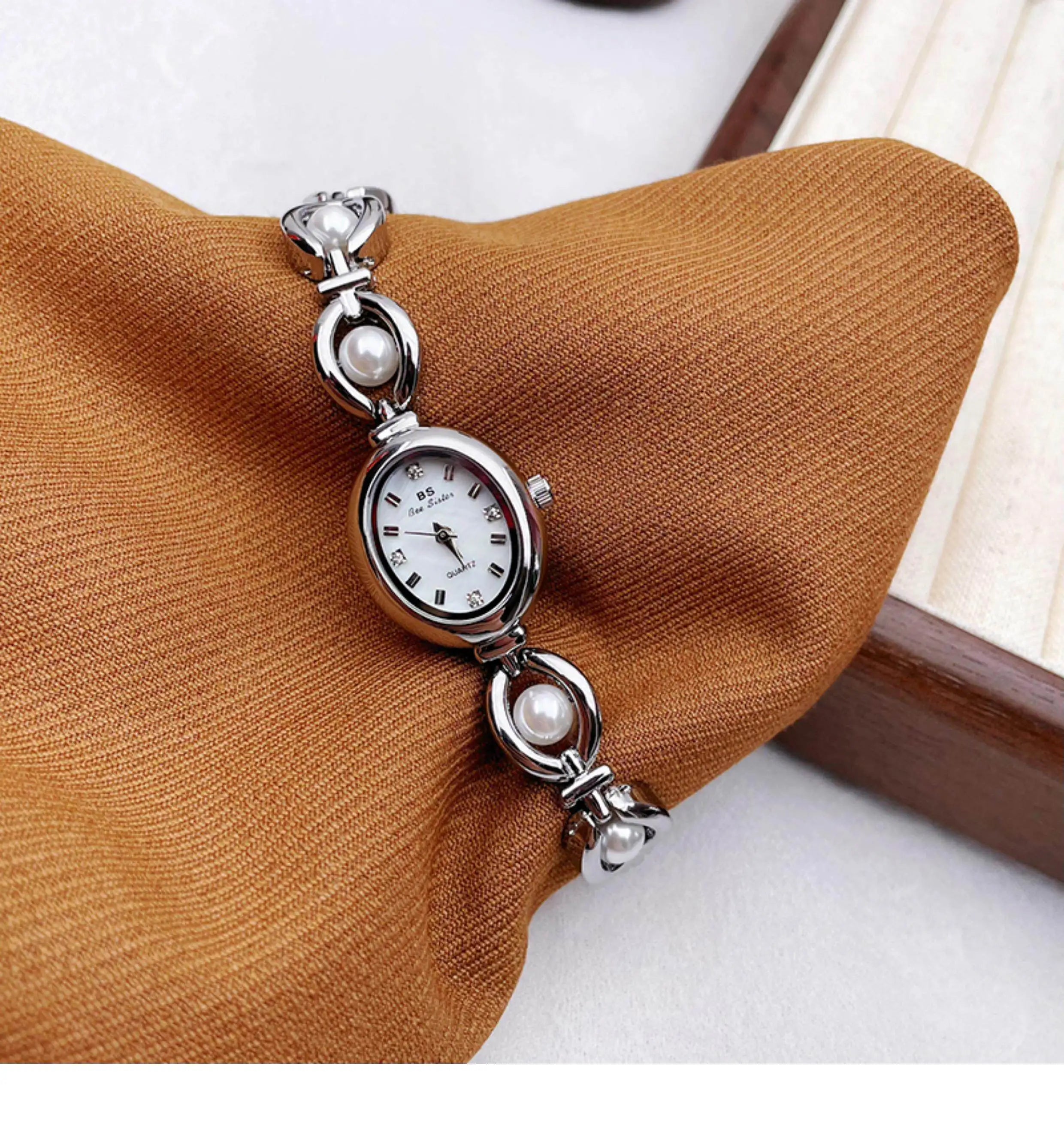 BS bee sister Woman Watches Luxury Fashion Dress Elegant Quartz Women's Wristwatch Clock