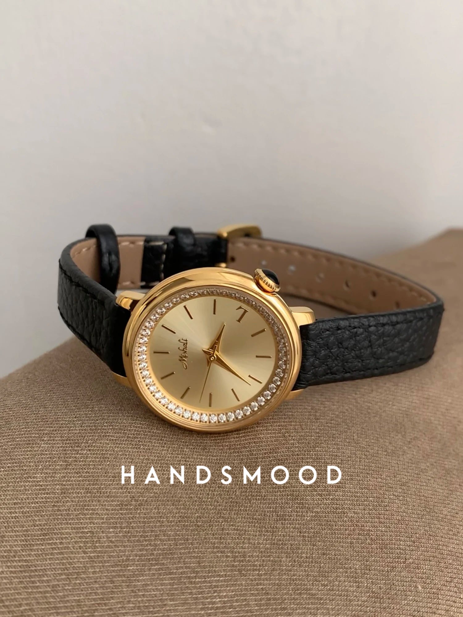 Luxurious, Exquisite, and Fashionable Gold Watch Design High-Quality, Refined Ladies' Watch Premium Quartz Timepiece Gift